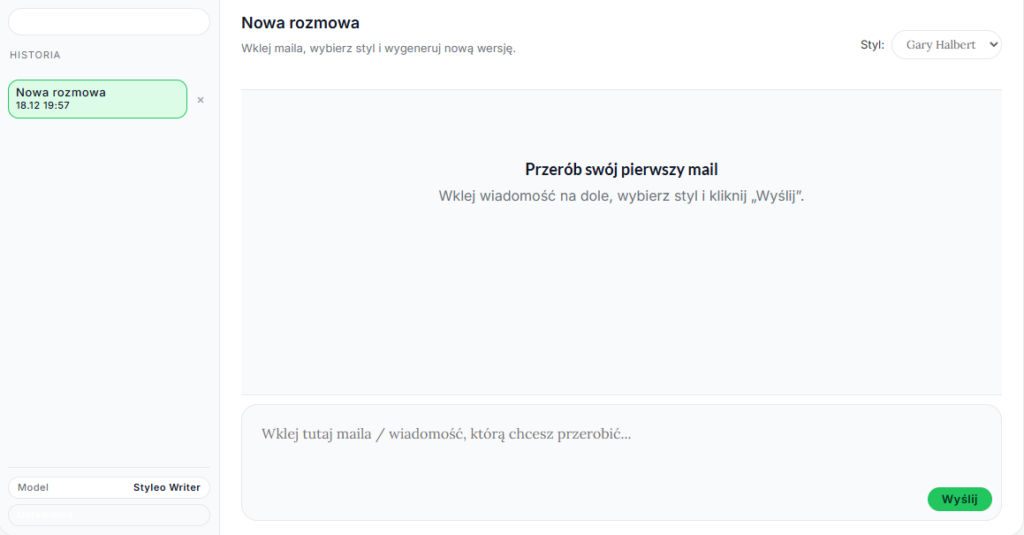 Narzędzie do pisania